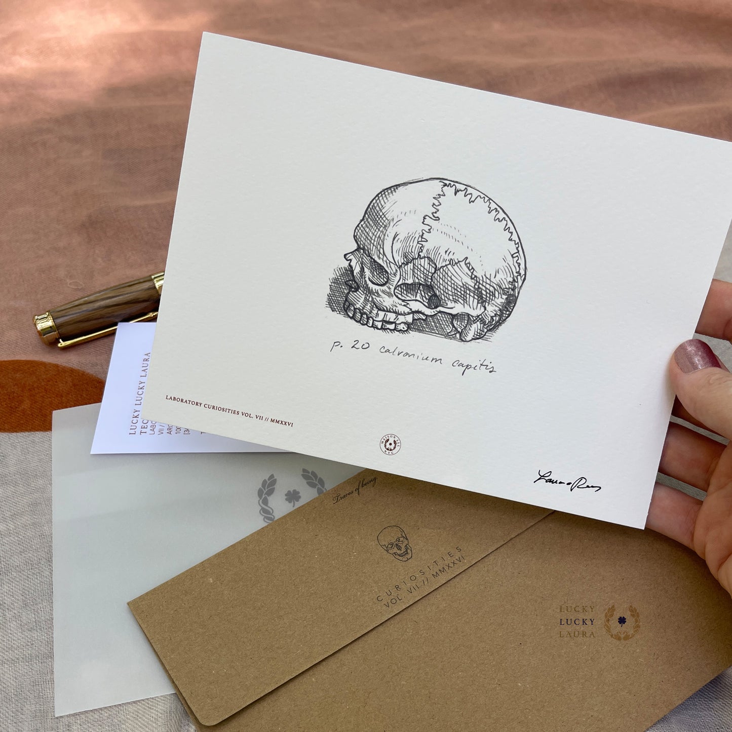 Monthly Mailed Hand-Signed Art Gift | Instant Gift Certificate Included