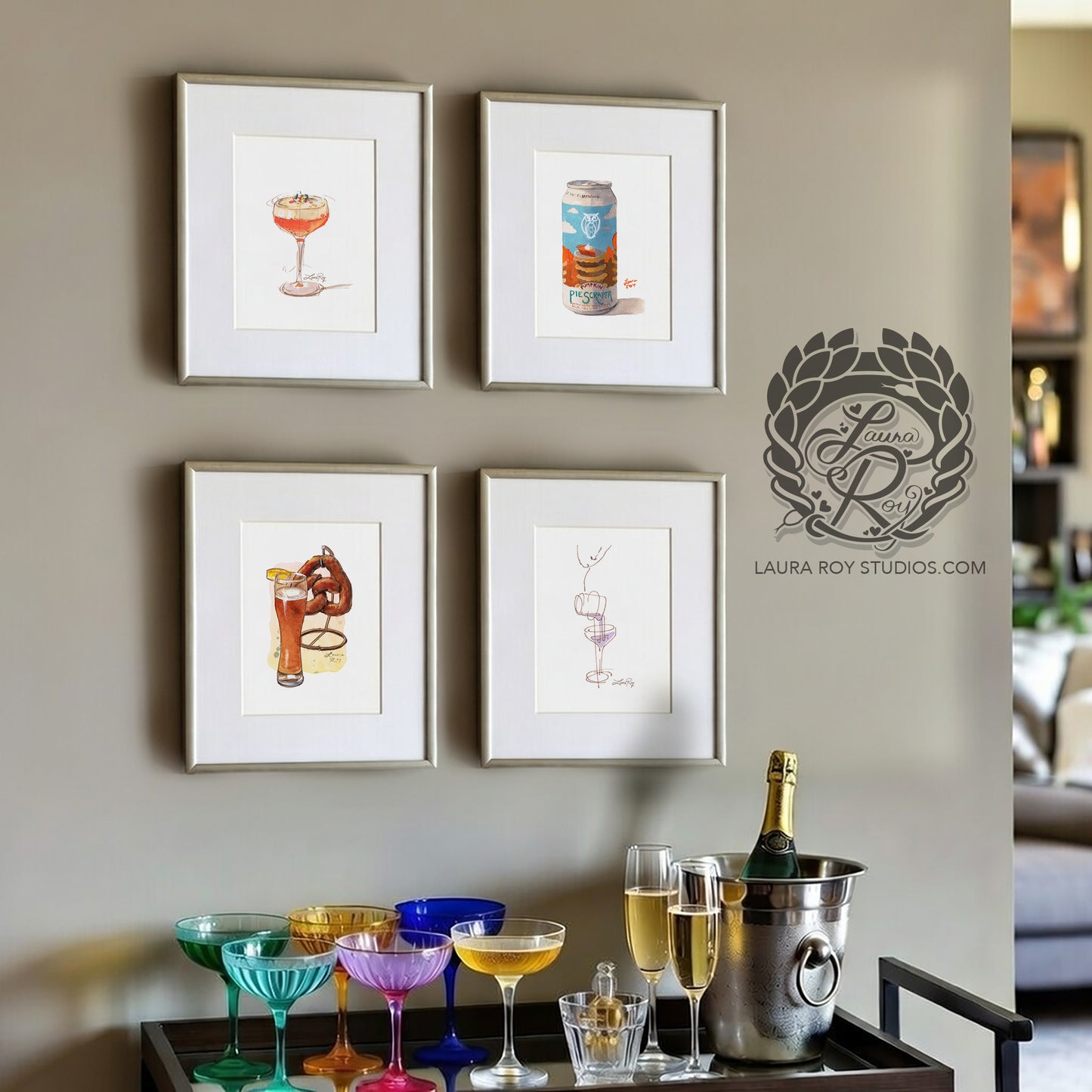 Hand-Signed Art Print Subscription | Gift Edition