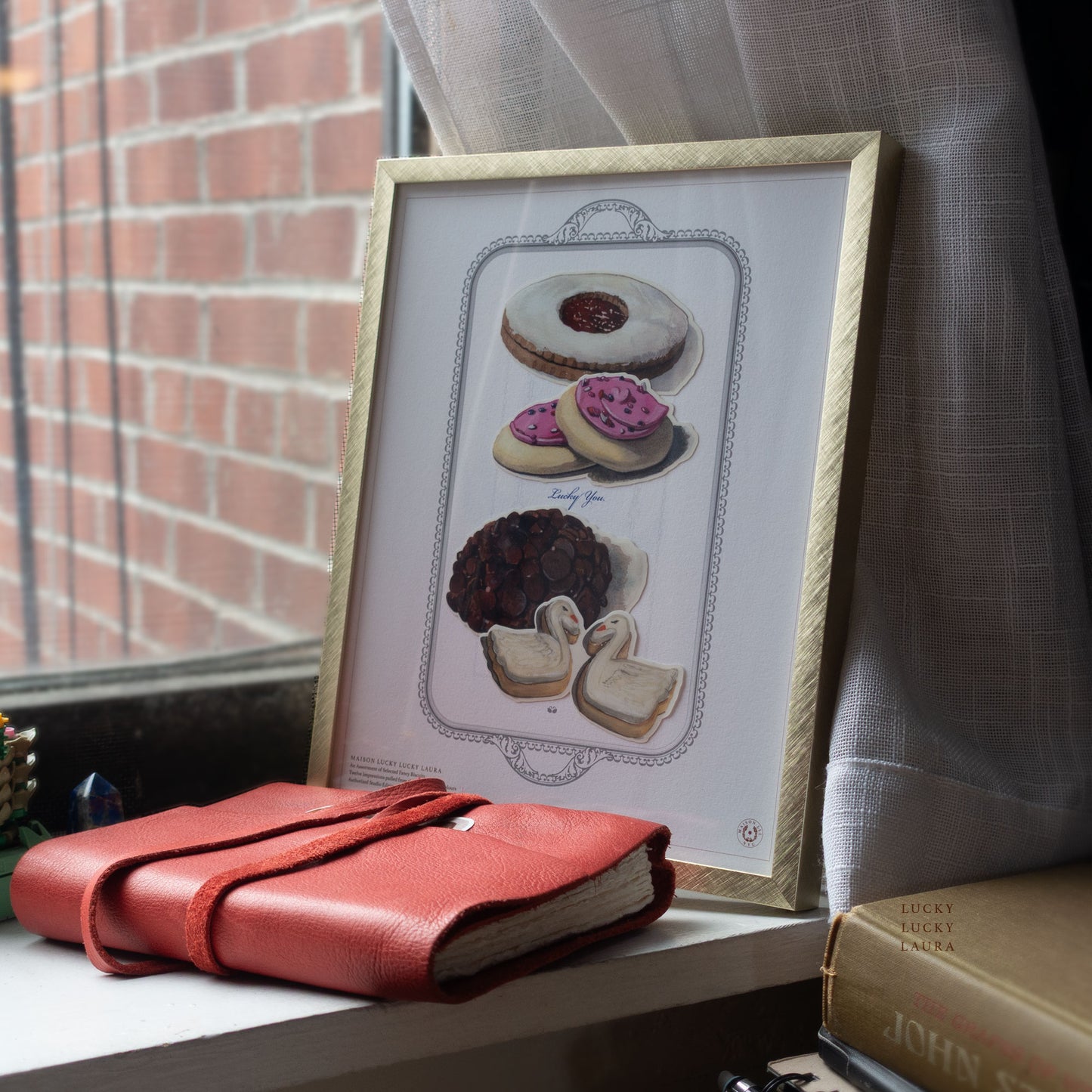 Selected Fancy Biscuits: An Illustrative Sticker Portfolio