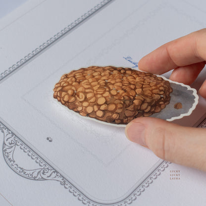 Selected Fancy Biscuits: An Illustrative Sticker Portfolio
