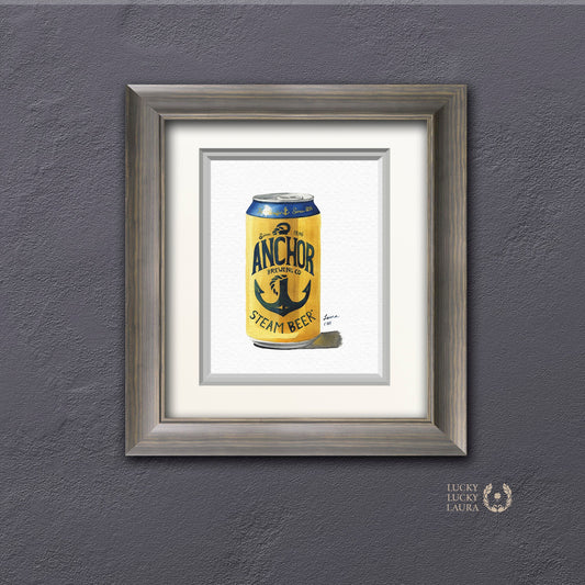 Anchor Steam Watercolor | Giclée Print