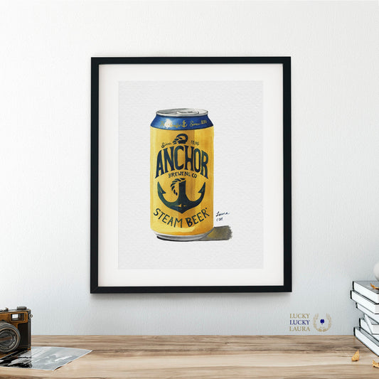 Anchor Steam Watercolor | Giclée Print