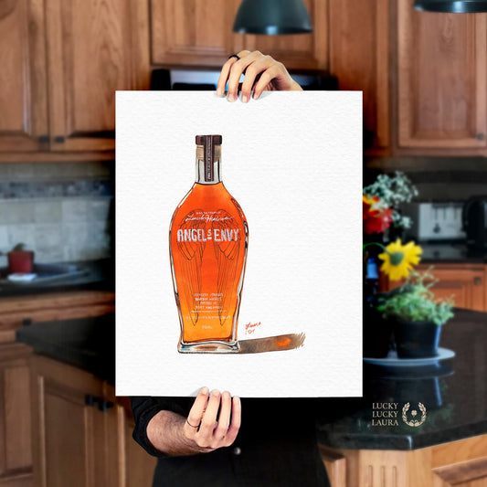 Angel's Envy Watercolor | Giclée Print