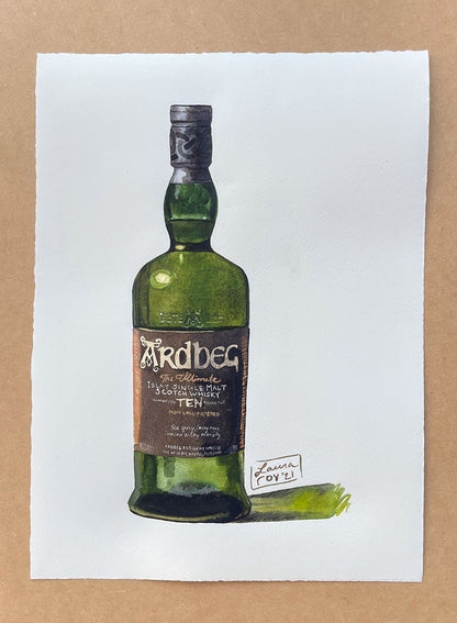 Bottle of Ardbeg 10
