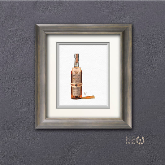 Basil Hayden Watercolor | Giclée Print