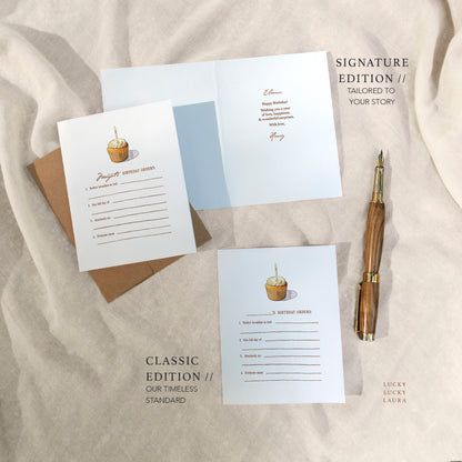 The Birthday Orders Card | Personalized Birthday Card