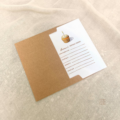 The Birthday Orders Card | Personalized Birthday Card