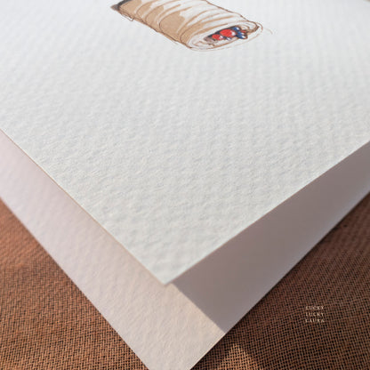 The Chantilly Card | Personalized Birthday Cake Card