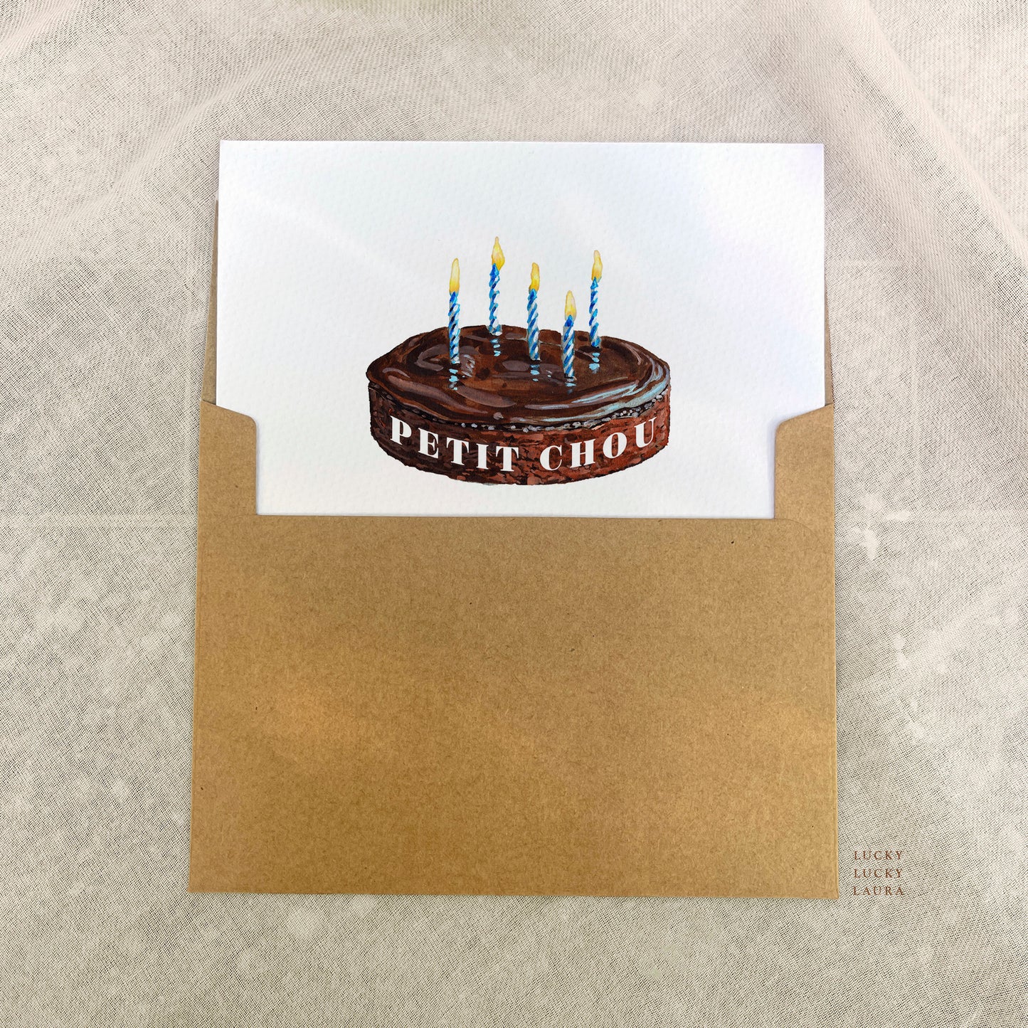 The Est. Card | Personalized Birthday Year Card