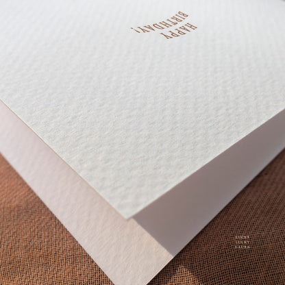 The Full Circle Card | Personalized Birthday Card