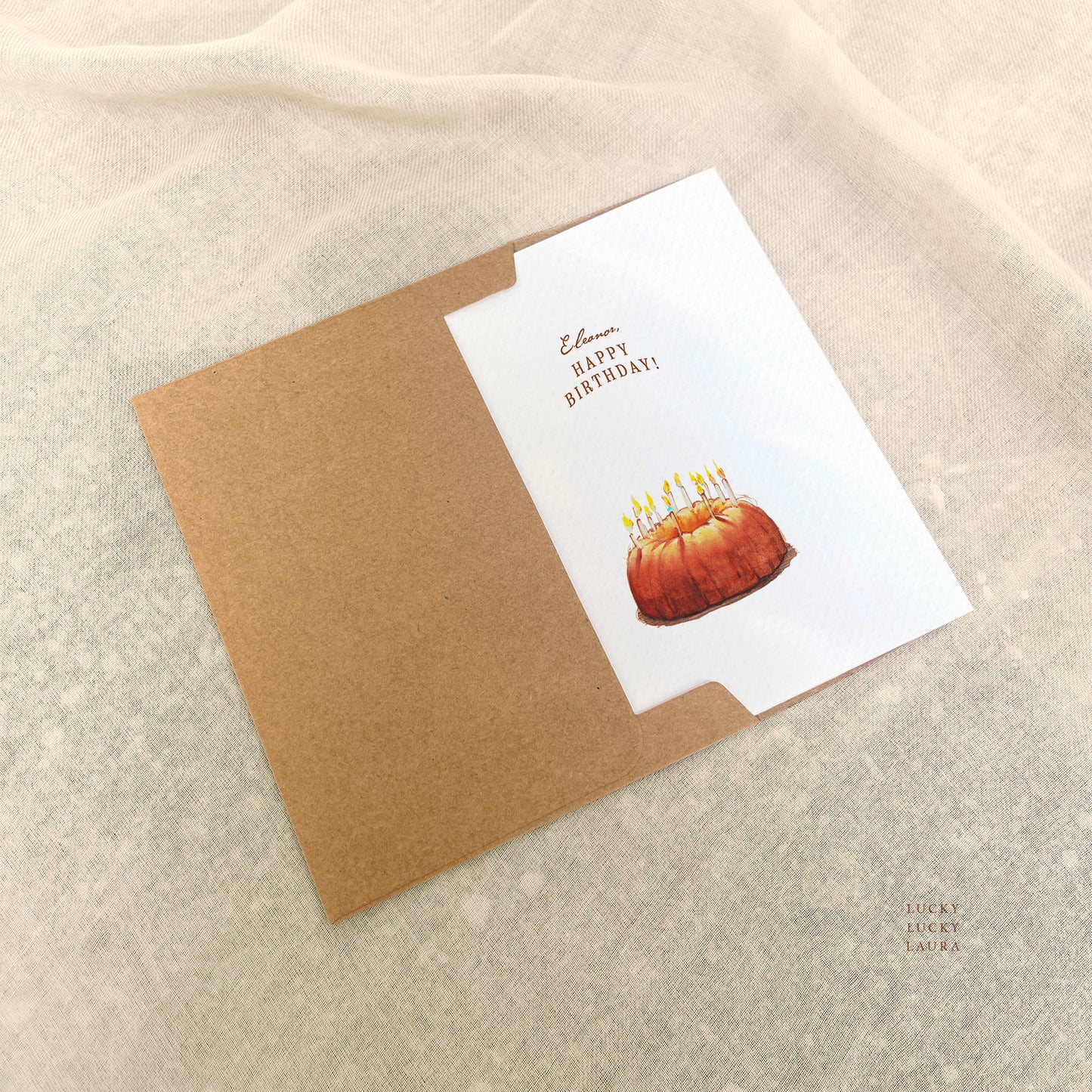 The Full Circle Card | Personalized Birthday Card