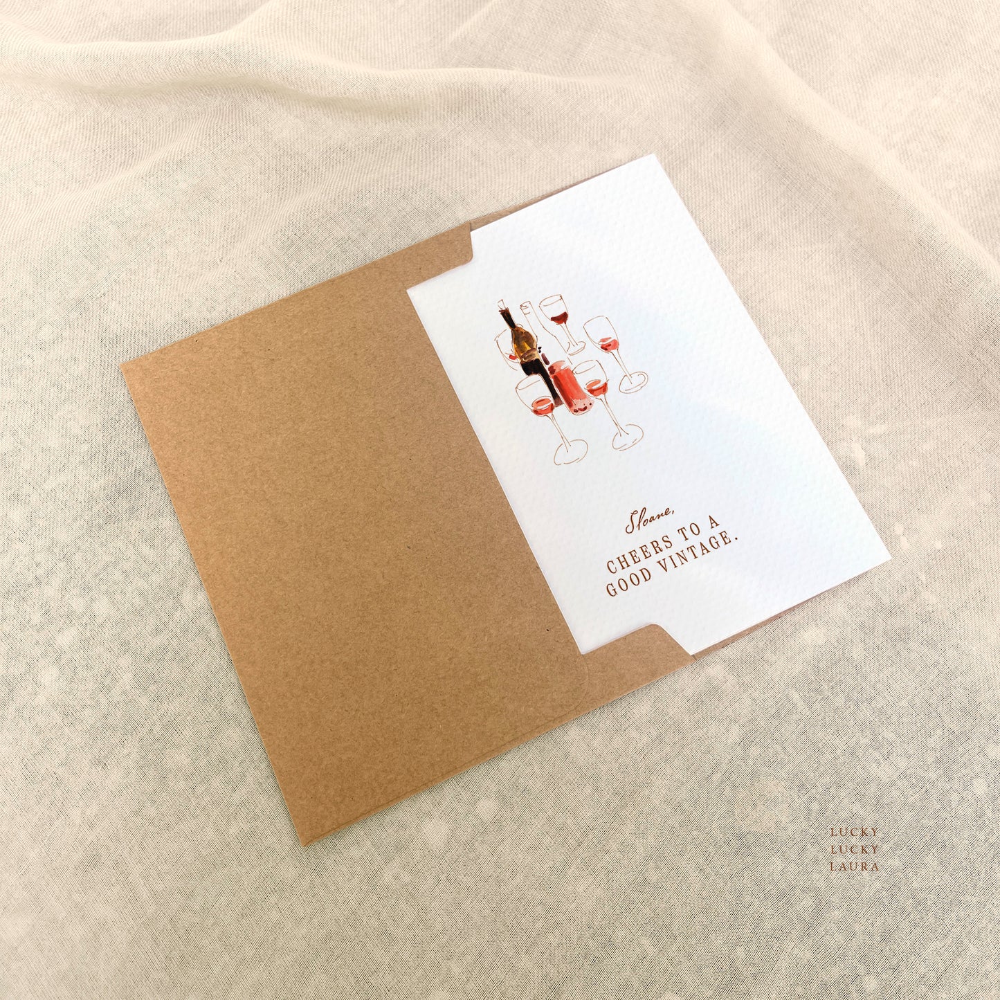The Good Vintage Card | Personalized Birthday Card