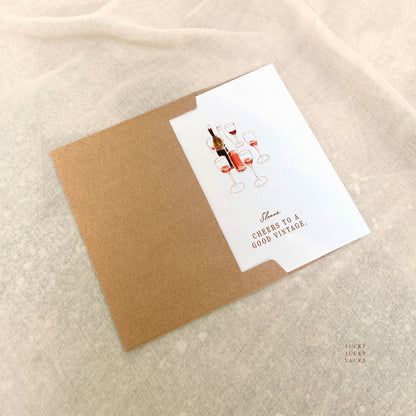 The Good Vintage Card | Personalized Birthday Card