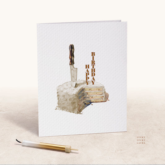 The My Slice Card | Personalized Birthday Card