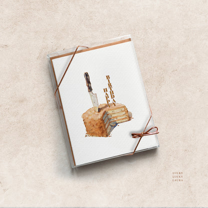 The My Slice Card | Personalized Birthday Card