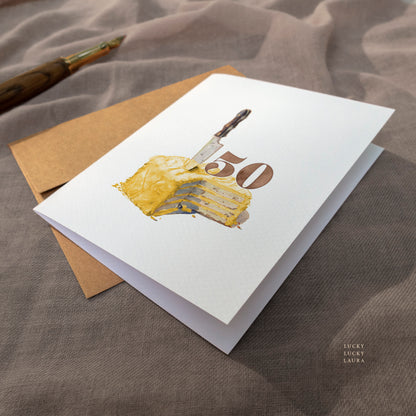 The My Slice Card | Personalized Birthday Card