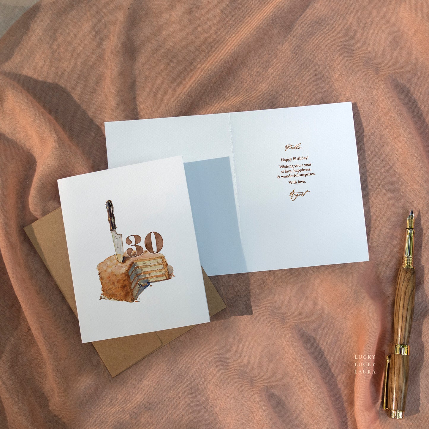 The My Slice Card | Personalized Birthday Card