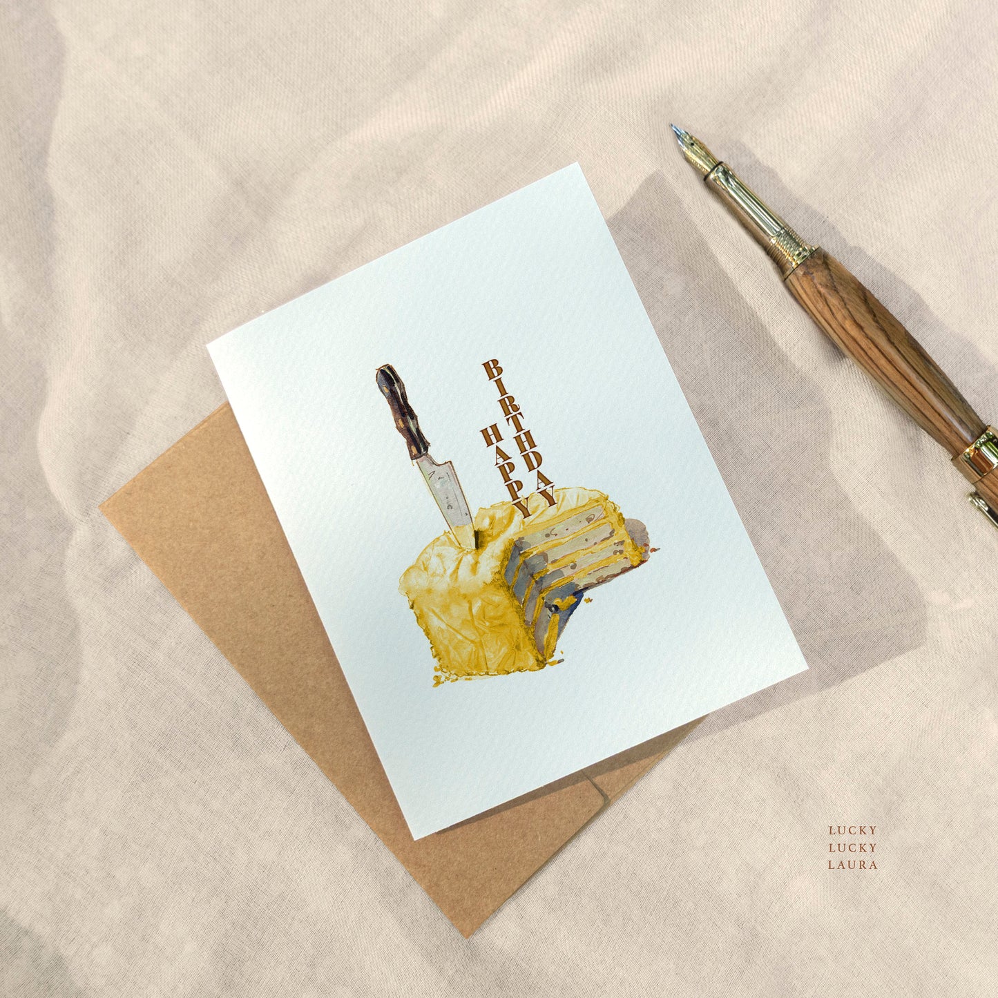 The My Slice Card | Personalized Birthday Card