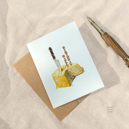 The My Slice Card | Personalized Birthday Card