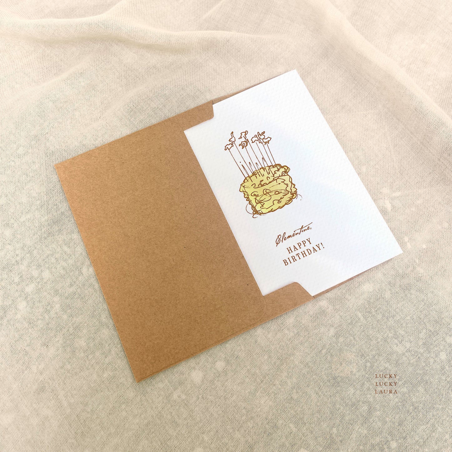 The Party Animals Card | Personalized Birthday Card
