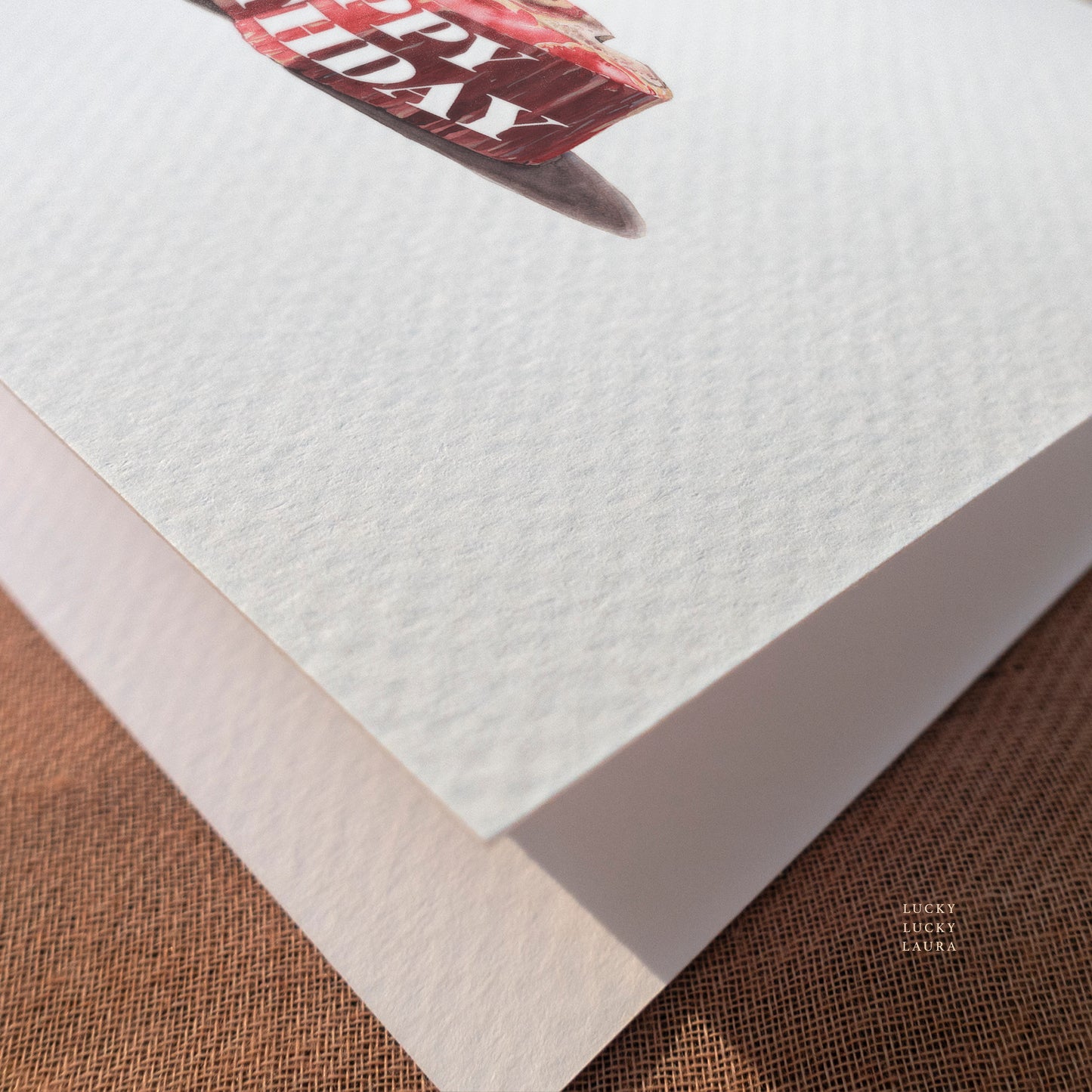 The Rare and Well-Done Card | Personalized Steak Birthday Card