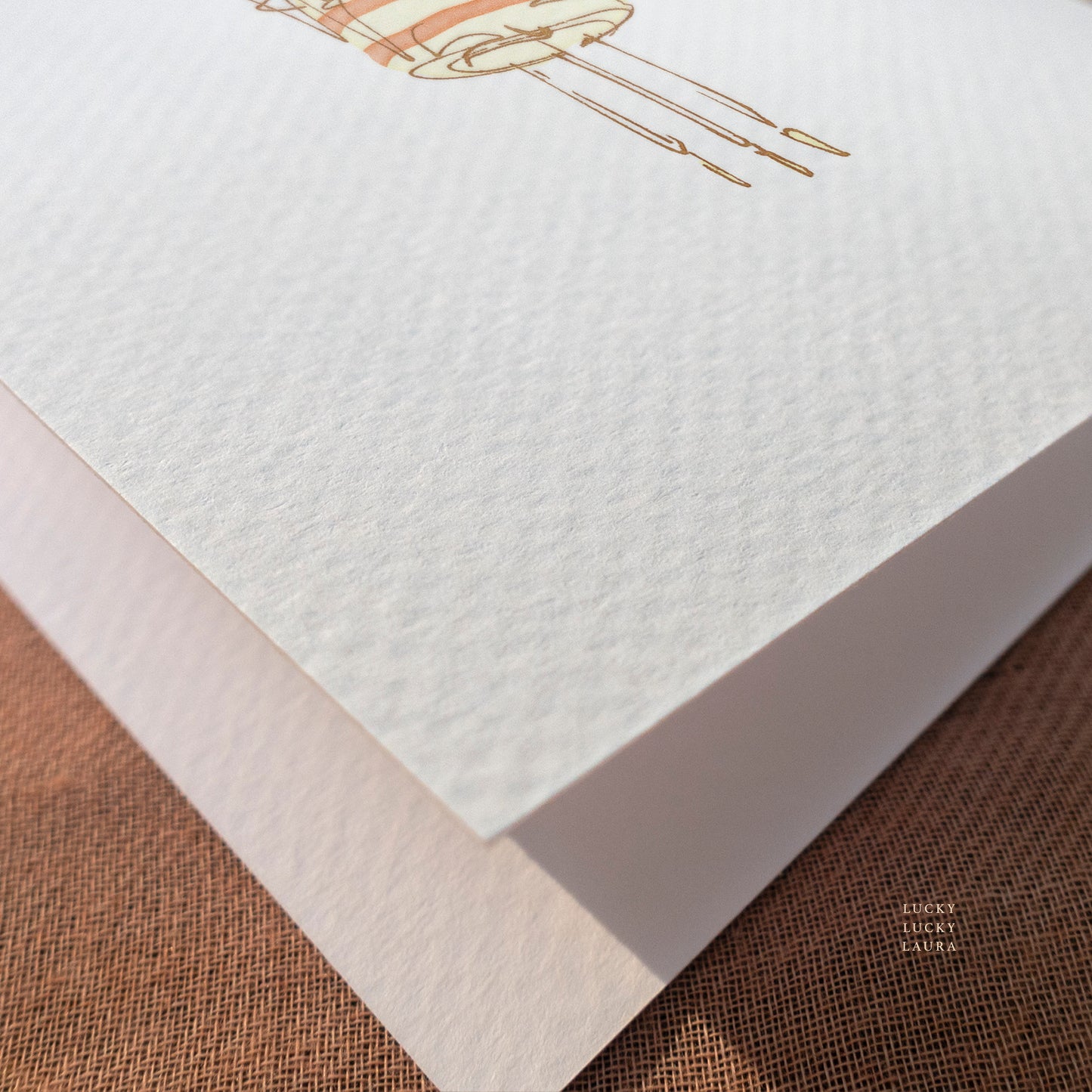 The Slow Burn Card | Personalized Birthday Cake Card