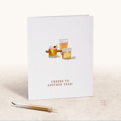 The Speakeasy Card | Personalized Bourbon Birthday Card