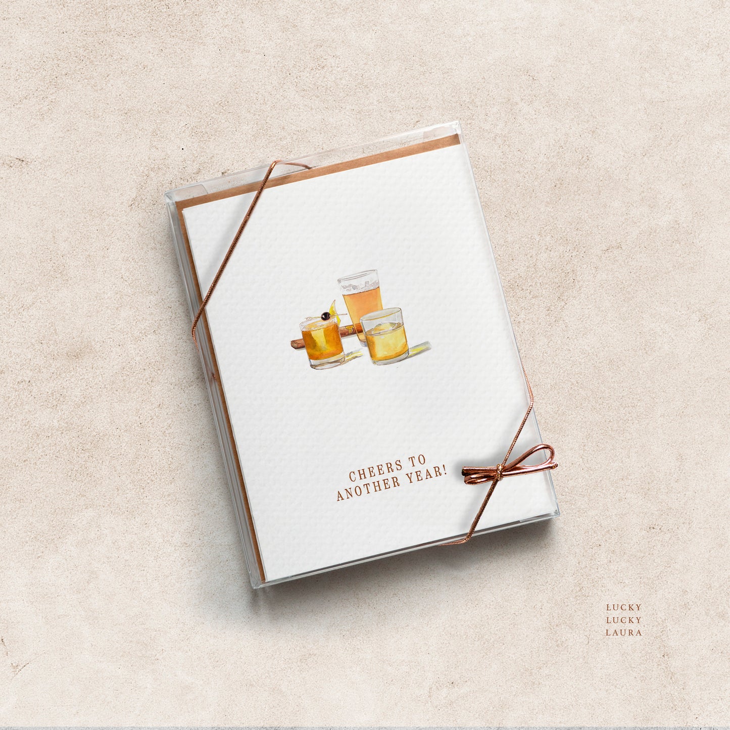 The Speakeasy Card | Personalized Bourbon Birthday Card