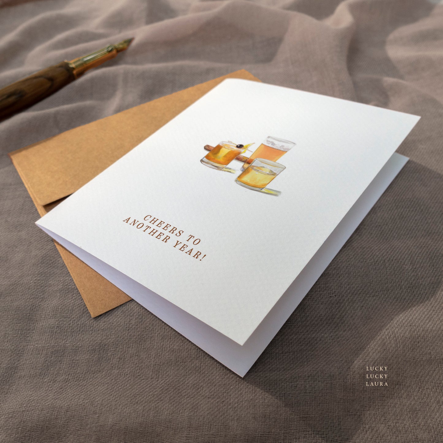 The Speakeasy Card | Personalized Bourbon Birthday Card