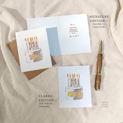 The Sweet Sixteen Card | Personalized Number Birthday Card