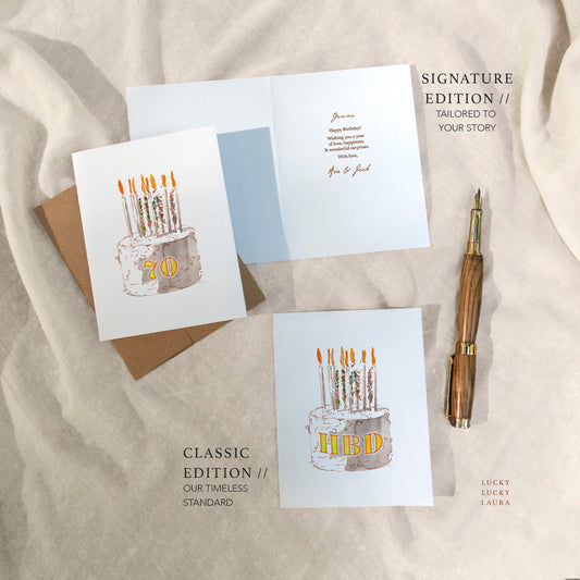 The Sweet Sixteen Card | Personalized Number Birthday Card