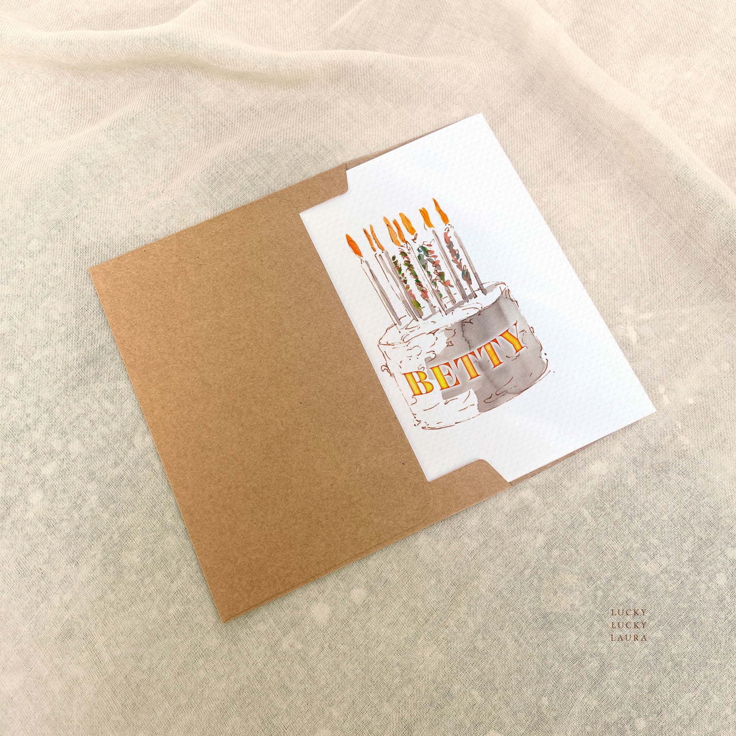 The Sweet Sixteen Card | Personalized Number Birthday Card