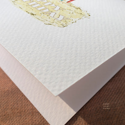 The Big Wish | Personalized Birthday Cake Birthday Card with Name
