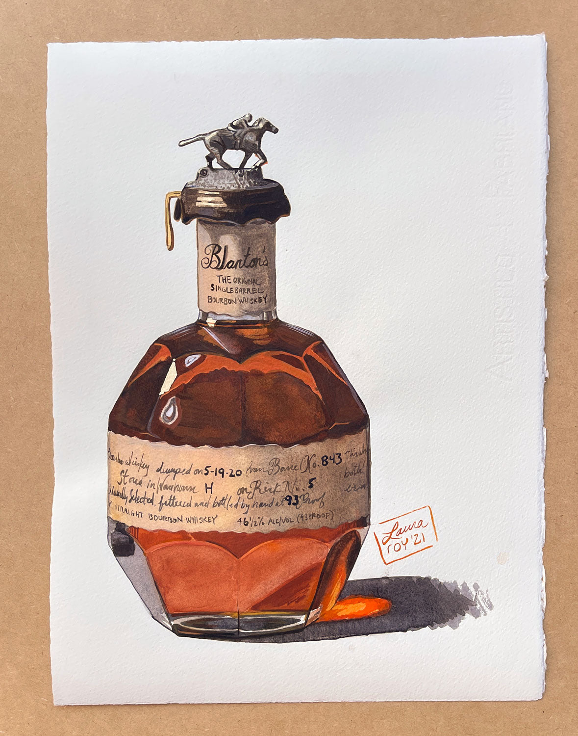 Bottle of Blanton's