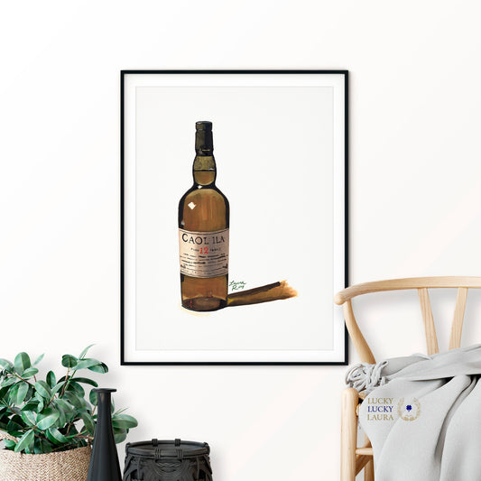Caol Ila Watercolor | Giclée Print