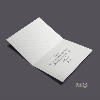 Challah & Celebration Card | Personalized Jewish Greeting Card