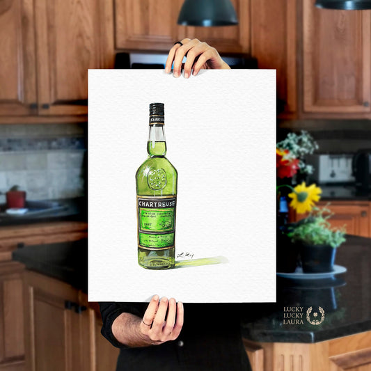 Chartreuse Watercolor | Giclée Print