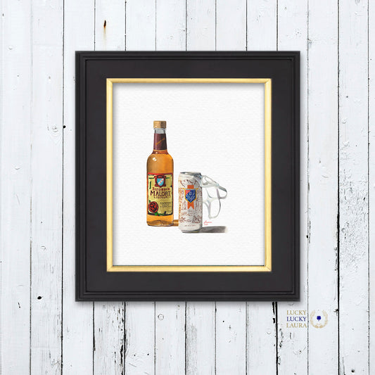 Chicago Handshake Watercolor | Giclée Print