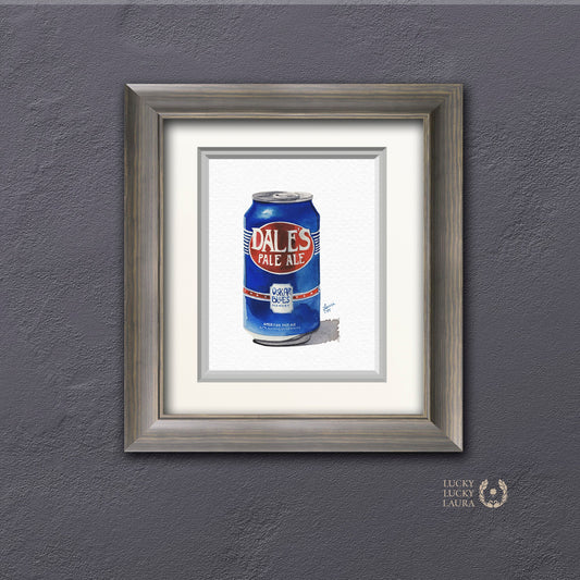Dale's Pale Ale Watercolor | Giclée Print