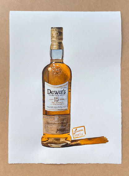 Bottle of Dewar's 15