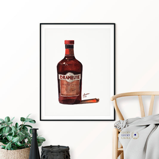 Drambuie Watercolor | Giclée Print