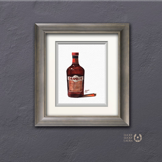 Drambuie Watercolor | Giclée Print