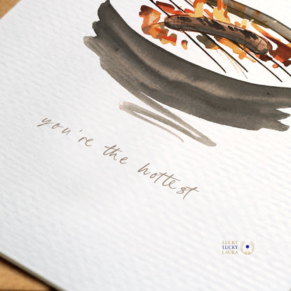 The Fired Up Card | Personalized Father's Day Card