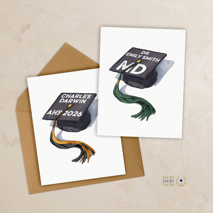 The New Chapter Card | Personalized Graduation Greeting Card
