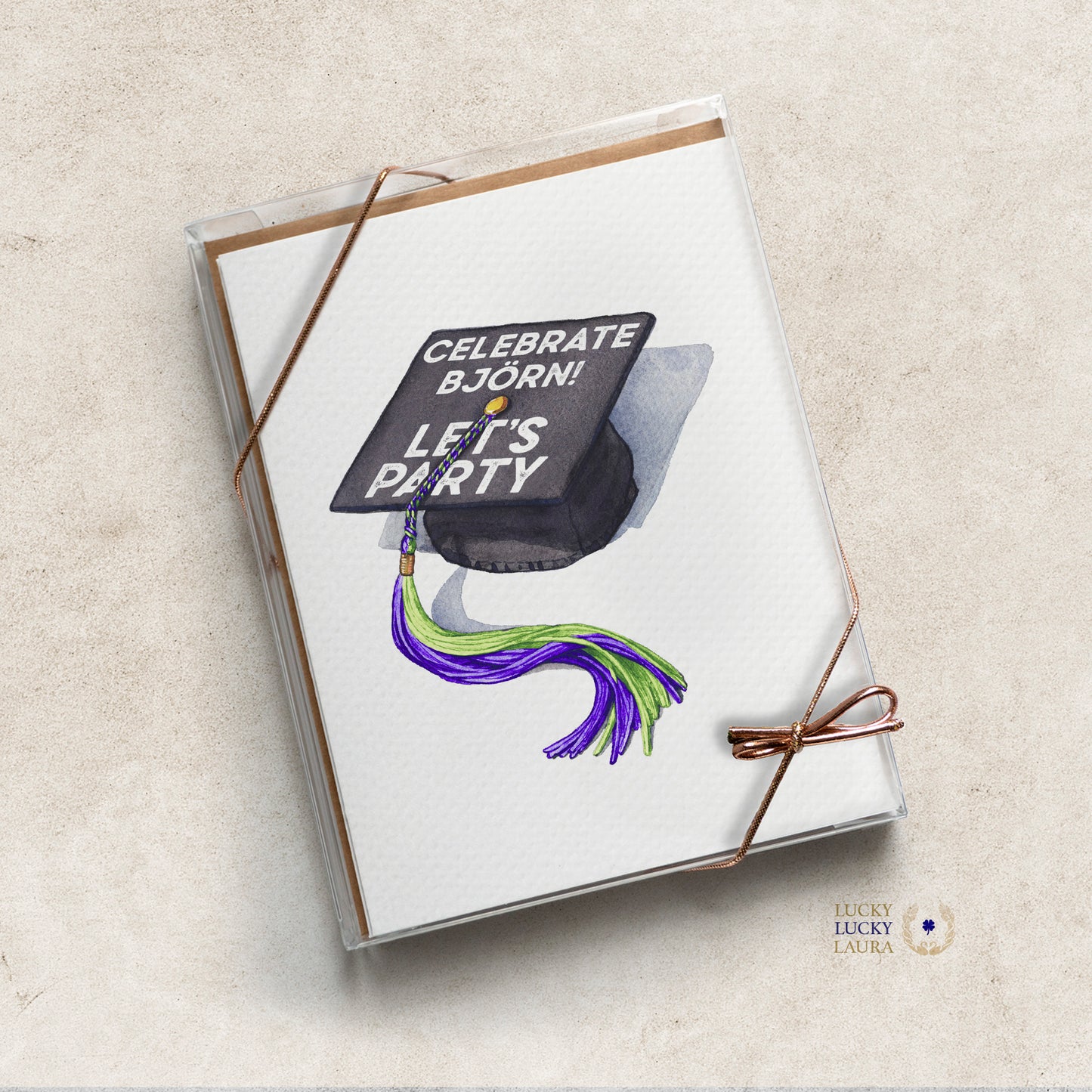 The New Chapter Card | Personalized Graduation Greeting Card