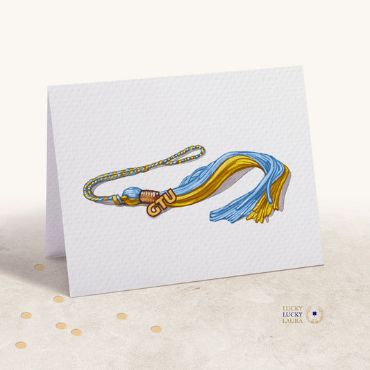 The Turning Tassel Card | Personalized Graduation Greeting Card