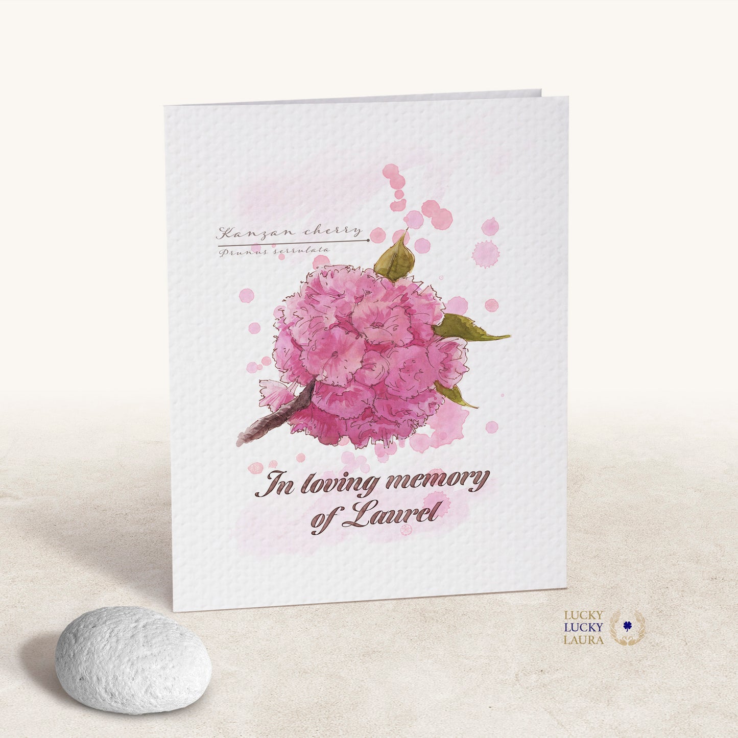 The Hanami Card | Personalized Sympathy & Memorial Card
