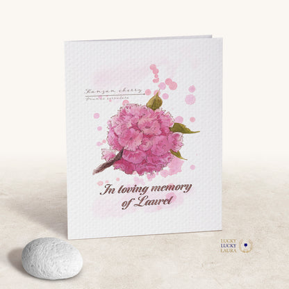 The Hanami Card | Personalized Sympathy & Memorial Card