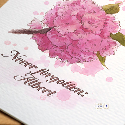 The Hanami Card | Personalized Sympathy & Memorial Card