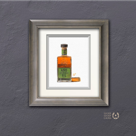 Laws Rye Watercolor | Giclée Print